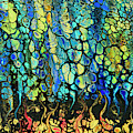 Dragon Pebbles Painting by Lucy Arnold Dragon Pebbles Painting by Lucy Arnold