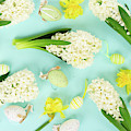 Easter on Blue Photograph by Anastasy Yarmolovich Easter on Blue Photograph by Anastasy Yarmolovich