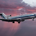 Eastern Boeing 727-225 Landing in a Winter Storm Sunset Photograph by Erik Simonsen Eastern Boeing 727-225 Landing in a Winter Storm Sunset Photograph by Erik Simonsen