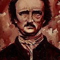 EDGAR ALLAN POE dry blood by Ryan Almighty