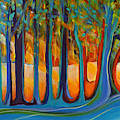 Enchanted Forest Fairy Tales Painting by Tanya Filichkin