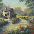 European Cottage II Photograph by Lynne Pittard European Cottage II Photograph by Lynne Pittard