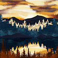 Fall Sunset Digital Art by Spacefrog Designs Fall Sunset Digital Art by Spacefrog Designs
