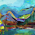 Fantastic Boundaries No. 2 Mixed Media by Zsanan Studio