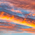 Fiery Sunrise Photograph by Bruce Block
