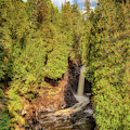 Fishing at Cascade Falls Photograph by Susan Rissi Tregoning Fishing at Cascade Falls Photograph by Susan Rissi Tregoning
