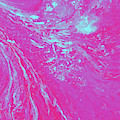Floods of Pink and Turquoise Painting by Jennifer Walsh Floods of Pink and Turquoise Painting by Jennifer Walsh