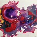 Flowing Art by Kate Painting by Lew Hagood Flowing Art by Kate Painting by Lew Hagood