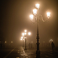 Foggy Piazza San Marco, Venice Photograph by Lyl Dil Creations Foggy Piazza San Marco, Venice Photograph by Lyl Dil Creations