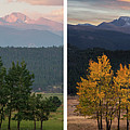 Four Seasons - Longs Peak Photograph by Aaron Spong