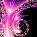 Fractal Spiral pink purple and black Photograph by Matthias Hauser Fractal Spiral pink purple and black Photograph by Matthias Hauser