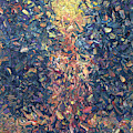 Fragmented Flame Painting by James W Johnson Fragmented Flame Painting by James W Johnson