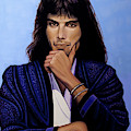 Freddie Mercury Painting 5 Painting by Paul Meijering Freddie Mercury Painting 5 Painting by Paul Meijering