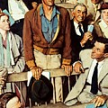 Freedom Of Speech Painting by Norman Rockwell Freedom Of Speech Painting by Norman Rockwell