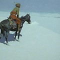 Friends Or Foes Painting by Frederic Remington Friends Or Foes Painting by Frederic Remington