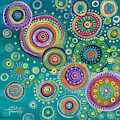 Full Circle Painting by Tanielle Childers Full Circle Painting by Tanielle Childers