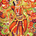 Ganges Flower Painting by Eva Campbell Ganges Flower Painting by Eva Campbell