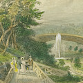 Garden at Fairmount Mixed Media by William Lehman Garden at Fairmount Mixed Media by William Lehman