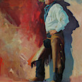 Gemini Man Painting by Carolyne Hawley Gemini Man Painting by Carolyne Hawley