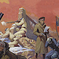General Georgi Zhukov During The Final Attack On Berlin by Severino Baraldi General Georgi Zhukov During The Final Attack On Berlin by Severino Baraldi