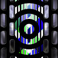 GEOMask Rings Digital Art by Rolando Burbon GEOMask Rings Digital Art by Rolando Burbon