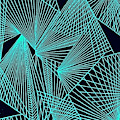 Geometric pattern 1-colour-10 Painting by Katerina Stamatelos Geometric pattern 1-colour-10 Painting by Katerina Stamatelos