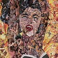 Girl with Ball After Lichtenstein Mixed Media by Joshua Redman Girl with Ball After Lichtenstein Mixed Media by Joshua Redman