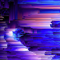 Glitchin Blues Digital Art by Jennifer Walsh Glitchin Blues Digital Art by Jennifer Walsh