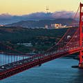 Golden Gate Bridge From Marin Headlands Photograph by Doug Sturgess Golden Gate Bridge From Marin Headlands Photograph by Doug Sturgess