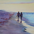Golden Hour Painting by Ruth Kamenev Golden Hour Painting by Ruth Kamenev