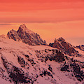 Grand and Other Tetons from the Top of Jackson Hole Ski Resort Photograph by Raymond Salani III Grand and Other Tetons from the Top of Jackson Hole Ski Resort Photograph by Raymond Salani III