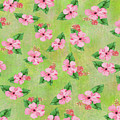 Green Batik Tropical Multi-Foral Print Digital Art by Sand And Chi Green Batik Tropical Multi-Foral Print Digital Art by Sand And Chi