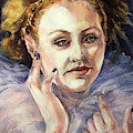 Gwenhwyfar II Painting by Judith Levins Gwenhwyfar II Painting by Judith Levins