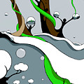 Half Full Drawing by Craig Tilley Half Full Drawing by Craig Tilley