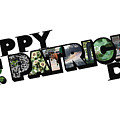Happy St. Patrick's Day Big Letter Photograph by Colleen Cornelius
