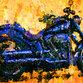 Harley Davidson Fat Boy Painting by Vart Studio Harley Davidson Fat Boy Painting by Vart Studio