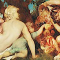 Harvest,1871 / 72 Canvas,130 x 319 cm Inv. G 1625. Painting by Hans Makart -1840-1884- Harvest,1871 / 72 Canvas,130 x 319 cm Inv. G 1625. Painting by Hans Makart -1840-1884-