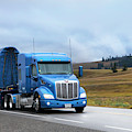 Hauling Happiness With A Peterbilt Photograph by Theresa Tahara Hauling Happiness With A Peterbilt Photograph by Theresa Tahara