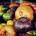 Heirloom Tomatoes at the Farmers Market Photograph by Scott Norris Heirloom Tomatoes at the Farmers Market Photograph by Scott Norris