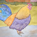 Hen of Lore Painting by John Klobucher Hen of Lore Painting by John Klobucher