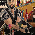 Here Doll Painting by Roxy Rich Here Doll Painting by Roxy Rich