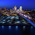 Hoan Bridge at Dusk Photograph by Randy Scherkenbach Hoan Bridge at Dusk Photograph by Randy Scherkenbach