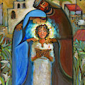 Holy Family Painting by Jen Norton Holy Family Painting by Jen Norton