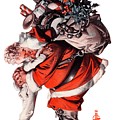Hug From Santa by J.c. Leyendecker Hug From Santa by J.c. Leyendecker