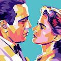 Humphrey Bogart and Ingrid Bergman Digital Art by Stars on Art Humphrey Bogart and Ingrid Bergman Digital Art by Stars on Art
