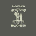 Hunter Dad And Daughter Hunting Partners Funny Father Day Premium T-shirt by Unique Tees Hunter Dad And Daughter Hunting Partners Funny Father Day Premium T-shirt by Unique Tees