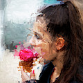 Pop Art People/ Ice Cream  by Aleksandrs Drozdovs