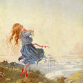 Illustration for The Red Shoes Mixed Media by Honor C Appleton Illustration for The Red Shoes Mixed Media by Honor C Appleton