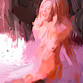 In the water abstract Digital Art by Cathy Anderson In the water abstract Digital Art by Cathy Anderson