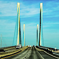 Indian River Inlet Bridge Delaware Photograph by Thomas Marchessault Indian River Inlet Bridge Delaware Photograph by Thomas Marchessault